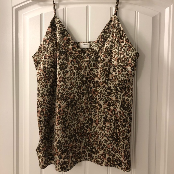Wilfred Silk Leopard Print Cami - Picture 3 of 4